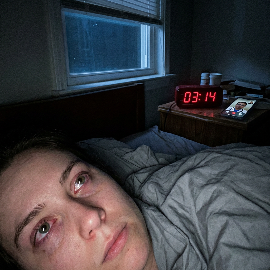 Insônia Crônica: Causas, Riscos e Tratamento Online